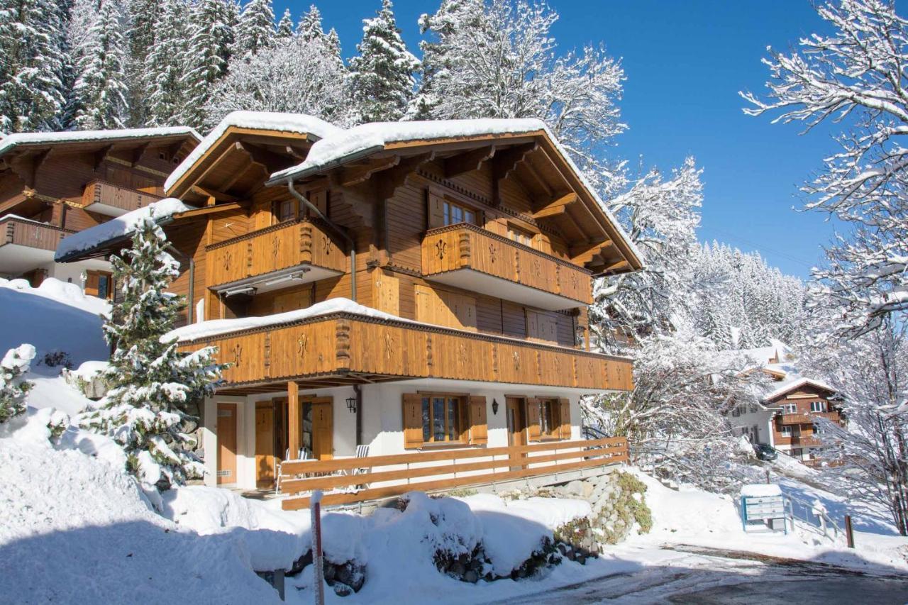 Ferienwohnung Senggi Adelboden Ngoại thất bức ảnh